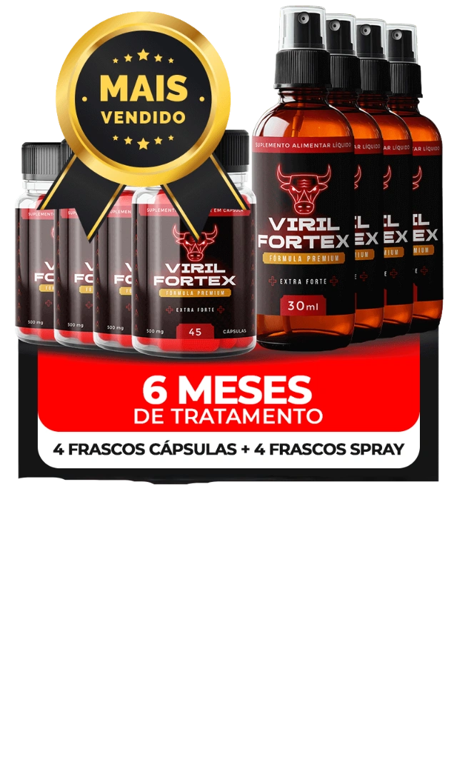 Viril Fortex   6 Bottle Bundle – Best Value Fat Burning Support